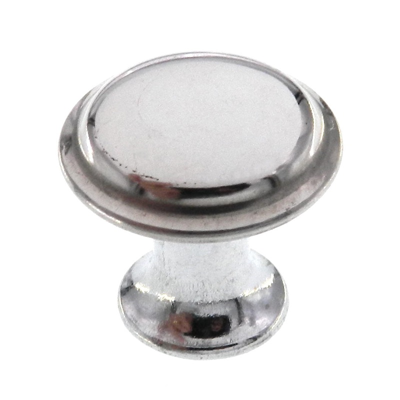 Vintage Amerock Streamline Polished Chromium 1 Round Cabinet Knob A540-26