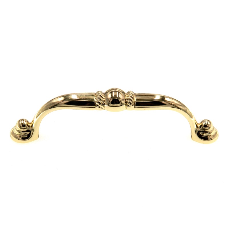 Amerock Allison Polished Brass 3 3/4 (96mm) Ctr. Cabinet Handle BP53021-3