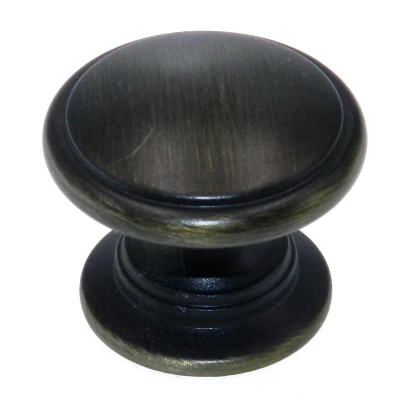 Amerock Allison Roman Bronze 1 1/4 Round Cabinet Knob Pull BP53012-RB