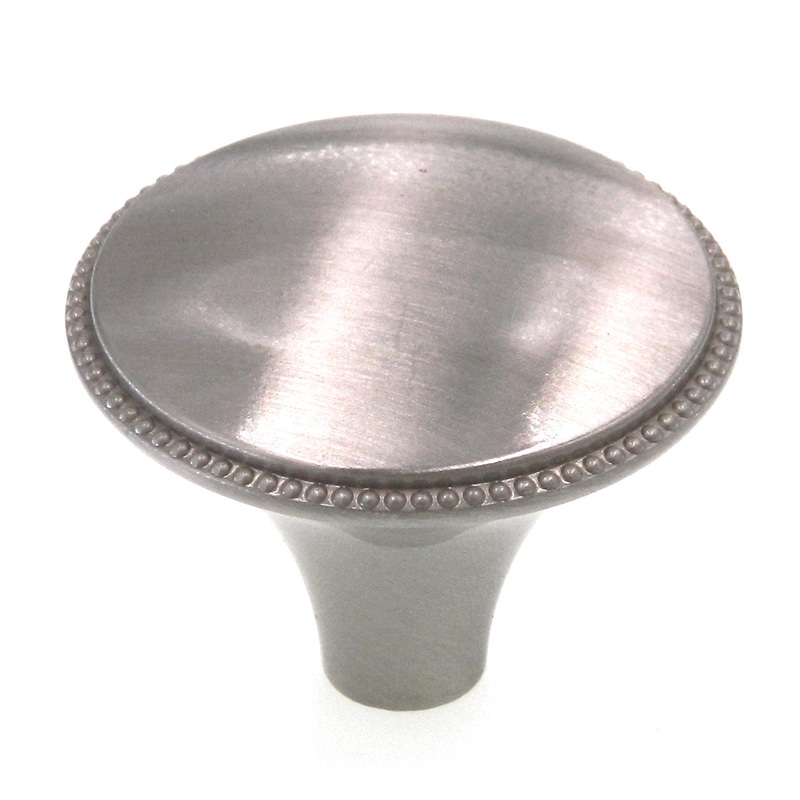 Amerock Atherly Satin Nickel 1 9/16 Round Cabinet Knob Pull BP29305-G10