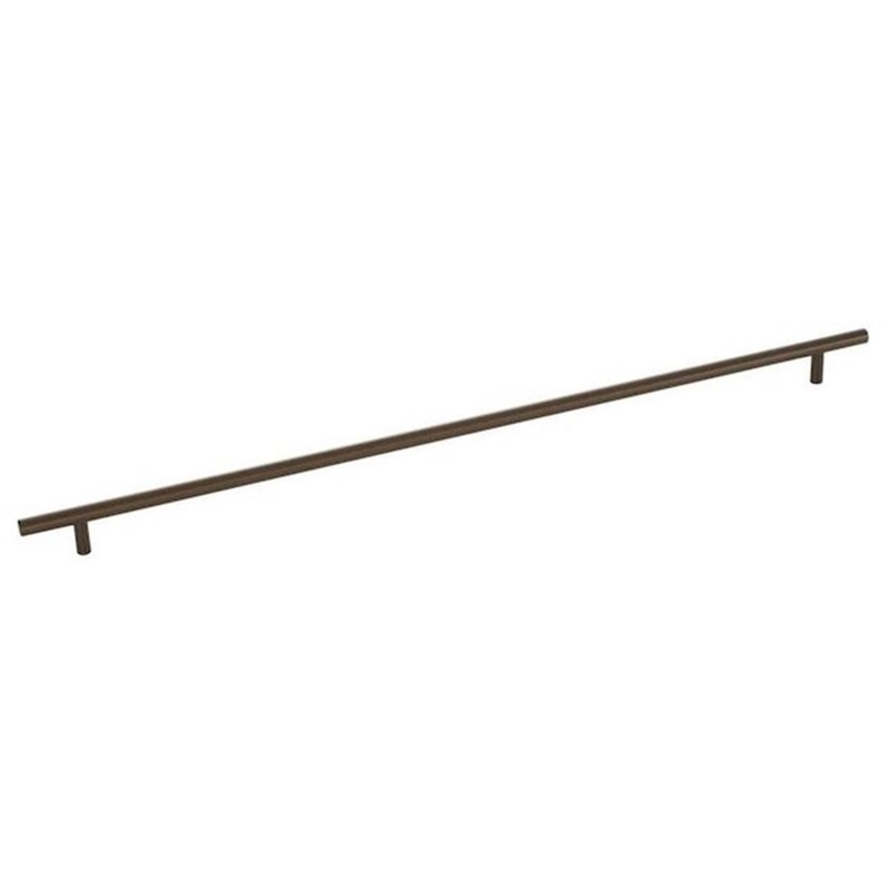 Amerock Bar Pulls Caramel Bronze 21 3/8 (544mm) Ctr. Cabinet Handle BP19017-CBZ