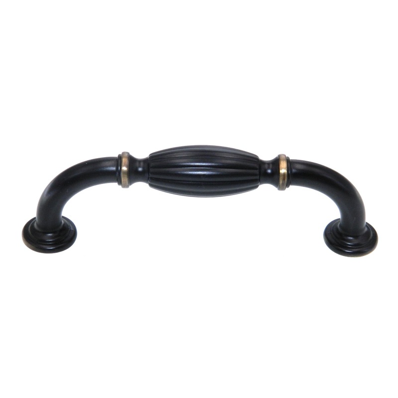 Amerock Blythe Venetian Bronze 3 3/4 (96mm) Ctr. Cabinet Handle BP55223-VB