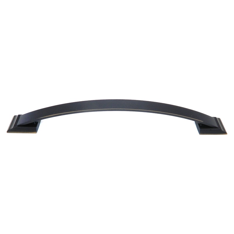 Amerock Candler Venetian Bronze 8 Ctr. Cabinet Arch Pull Handle BP29365-VB