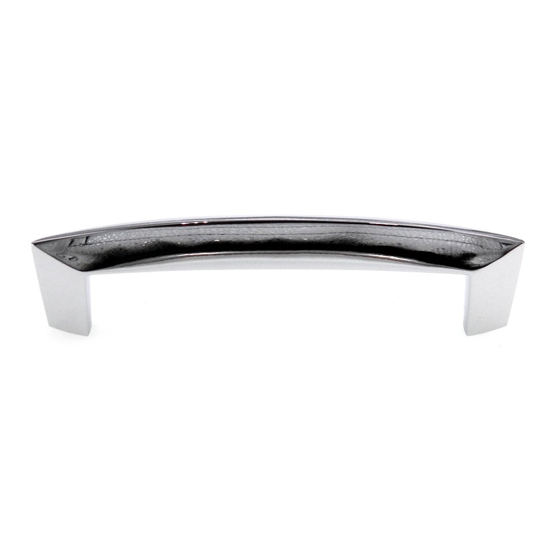 Amerock Creased Bow Polished Chrome 3 3/4 (96mm) Ctr. Cabinet Handle BP27016-26
