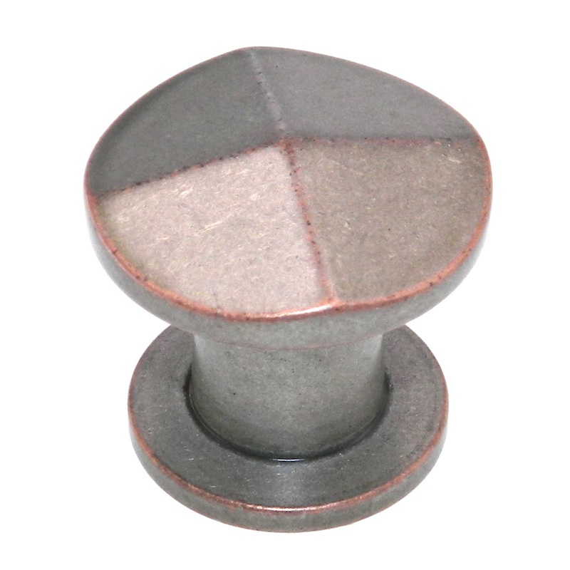 Amerock Galleria Weathered Nickel Copper 1 1/4 Cabinet Knob Pull BP24003-WNC