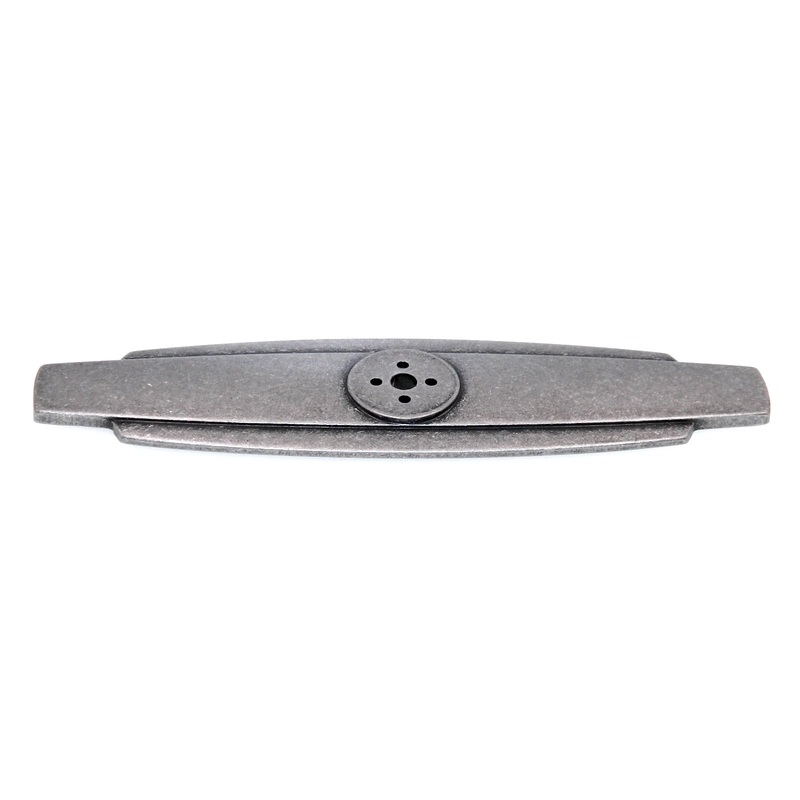 Amerock Highland Ridge Aged Pewter 4 7/8 Cabinet Knob Backplate BP55314-AP