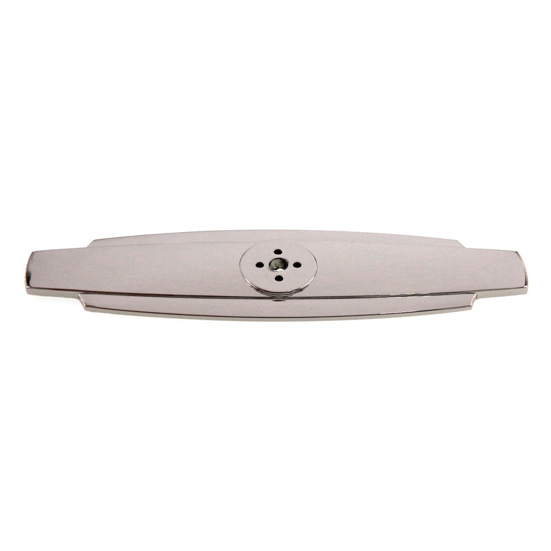 Amerock Highland Ridge Polished Nickel 4 7/8 Cabinet Knob Backplate BP55314-PN