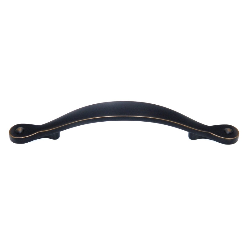 Amerock Inspirations Venetian Bronze 3 3/4 (96mm) Ctr. Cabinet Handle BP1587-VB