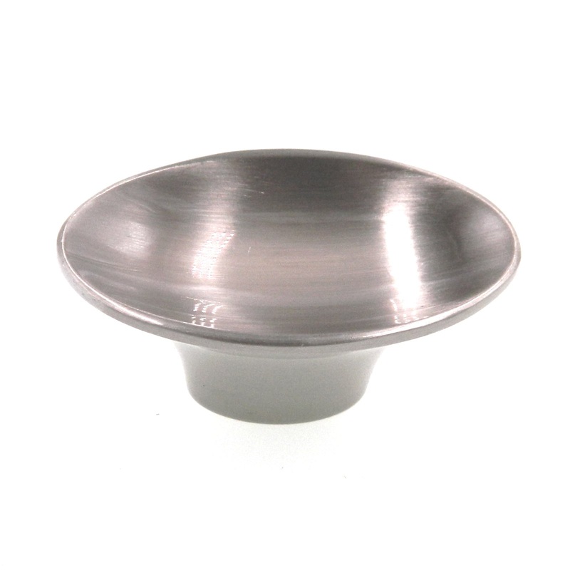 Amerock Manor Satin Nickel 1 15/16 Oval Cabinet Knob Pull BP26129-G10