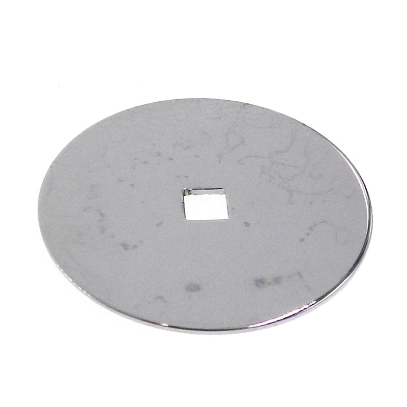 Amerock Traditional Classics Chrome 1 1/2 Cabinet Knob Backplate BP30310-26