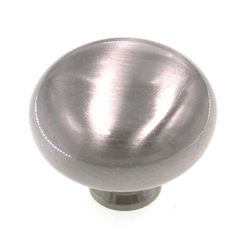 Amerock Traditional Classics Satin Nickel 1 1/2 Cabinet Knob Pull BP772-G10