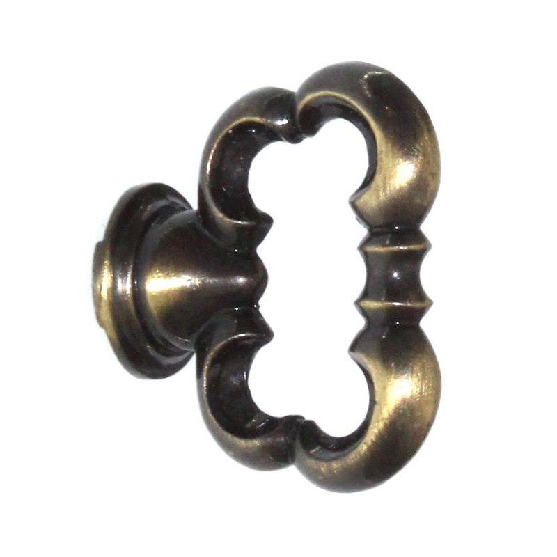 Vintage Amerock Colonnade Antique English 1 1/4 Cabinet Key Knob BP714-AE