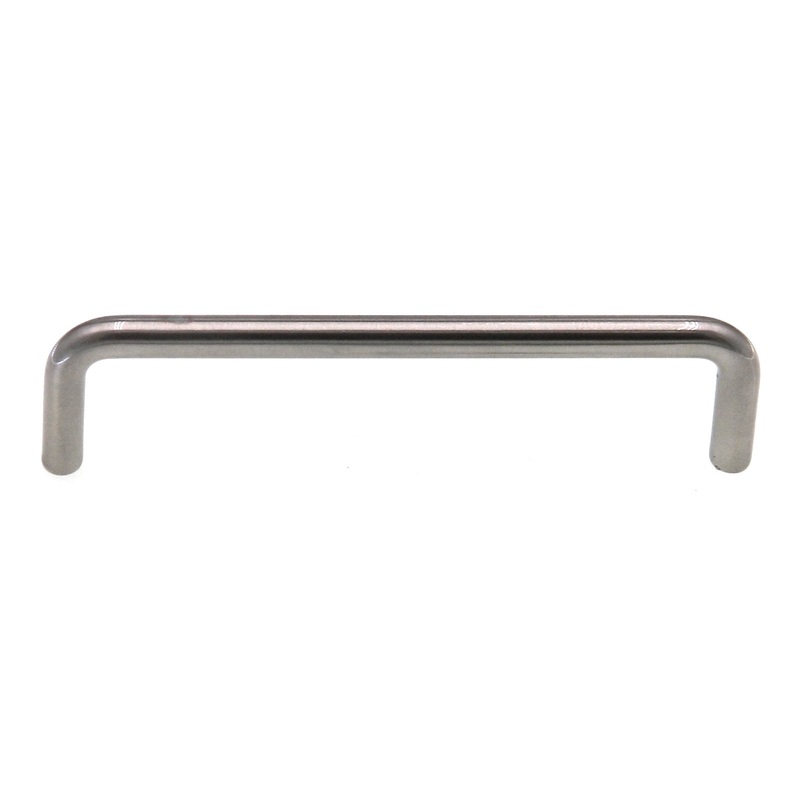 Vintage Amerock Forges Brushed Chrome 3 3/4 (96mm) Ctr. Cabinet Pull A764-B-26D