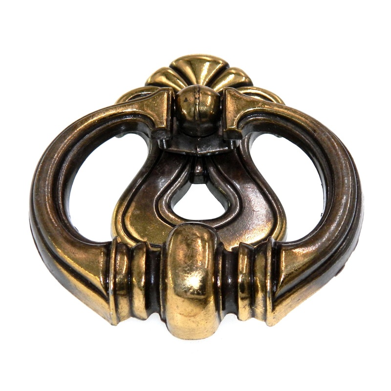 Vintage Amerock Furniture Trim Antique English 2 1/2 Cabinet Ring Pull BP769-AE