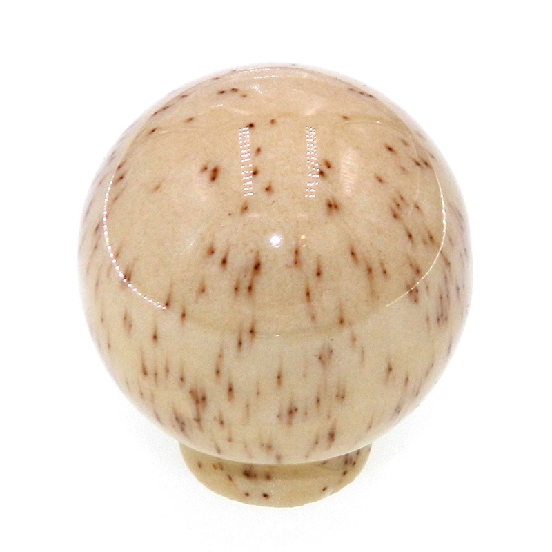 Vintage Amerock Porcelain Oatmeal 1 1/4 Round Cabinet Knob BP727A-3OM