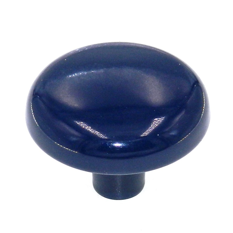 Vintage Amerock Shenandoah Navy Blue 1 1/4 Round Cabinet Knob BP710-NB