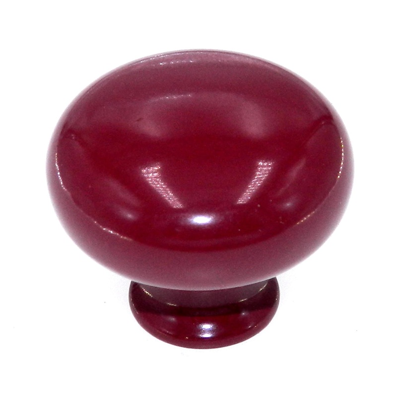 Vintage Amerock Traditional Classics Cranberry 1 1/4 Cabinet Knob BP771-CRB