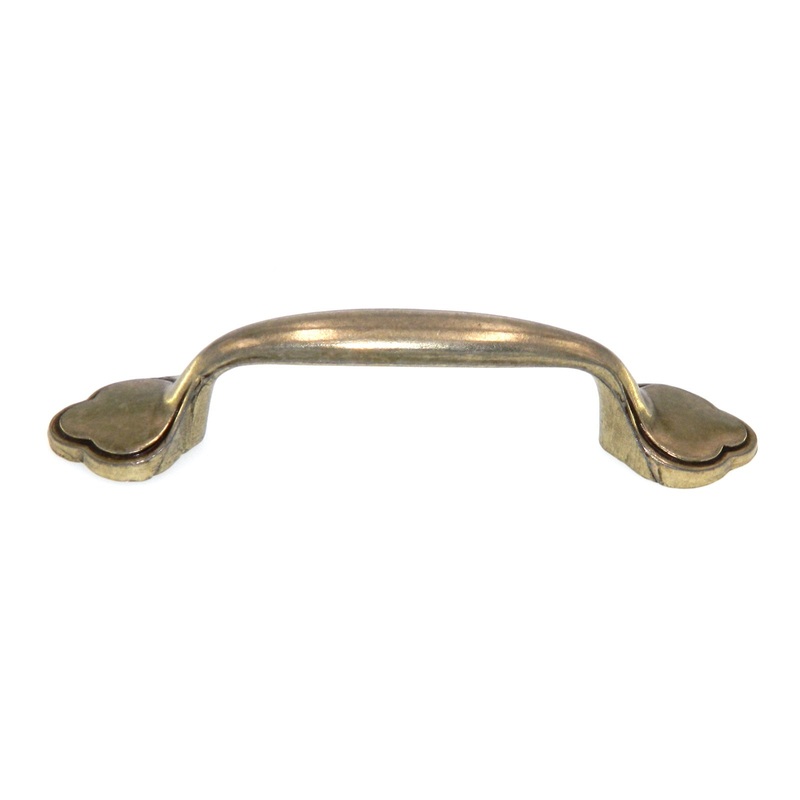 Amerock Allison Light Antique Brass 3 Ctr. Cabinet Handle Arch Pull BP1903-LB