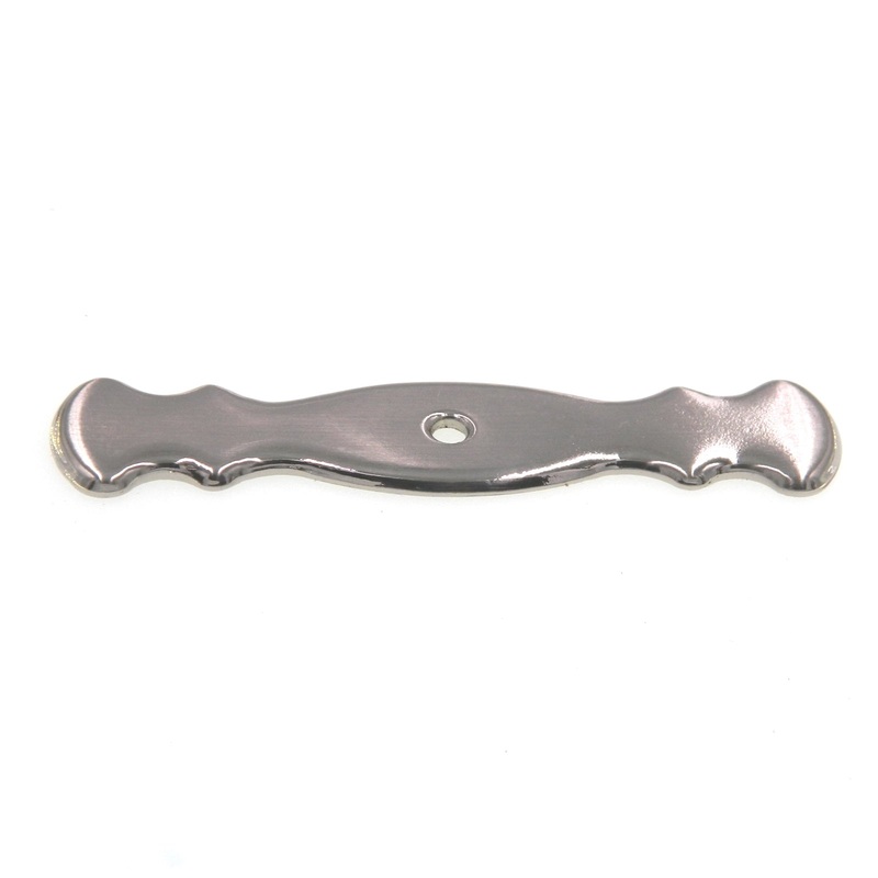 Amerock Anniversary Sterling Nickel 3 5/8 Cabinet Knob Backplate BP885-G9