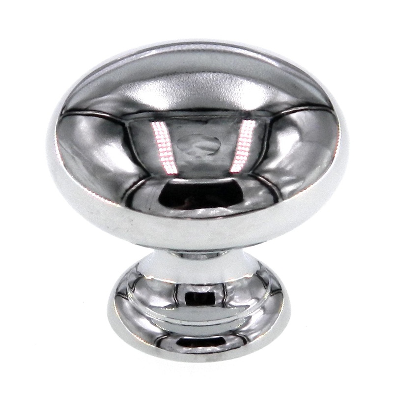 Amerock Brass Classics Chrome Solid Brass 1 1/4 Cabinet Knob BP1950-26