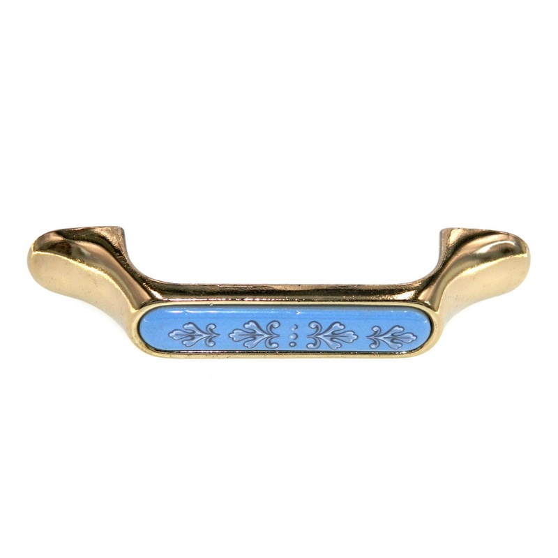 Amerock Bright Brass 3 Ctr. Arch Pull Cabinet Handle BP983-CB1