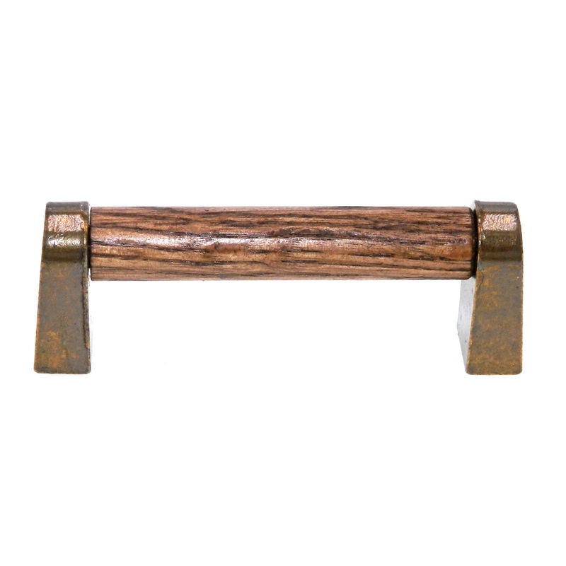 Amerock Classics Antique Brass, Oak 3 Ctr. Cabinet Handle BP76241-OB