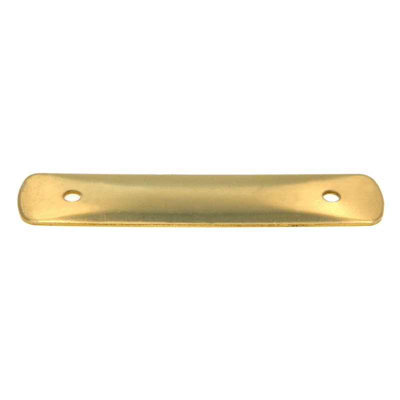 Amerock Classics Polished Brass Cabinet Handle Backplate 3 Ctr. BP30335-3