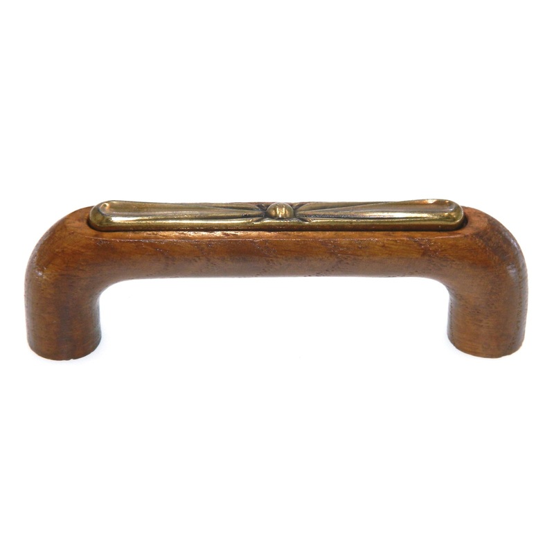 Amerock Furniture Trim Finished Wood 3 Ctr. Arch Pull Cabinet Handle BP936F-FWD