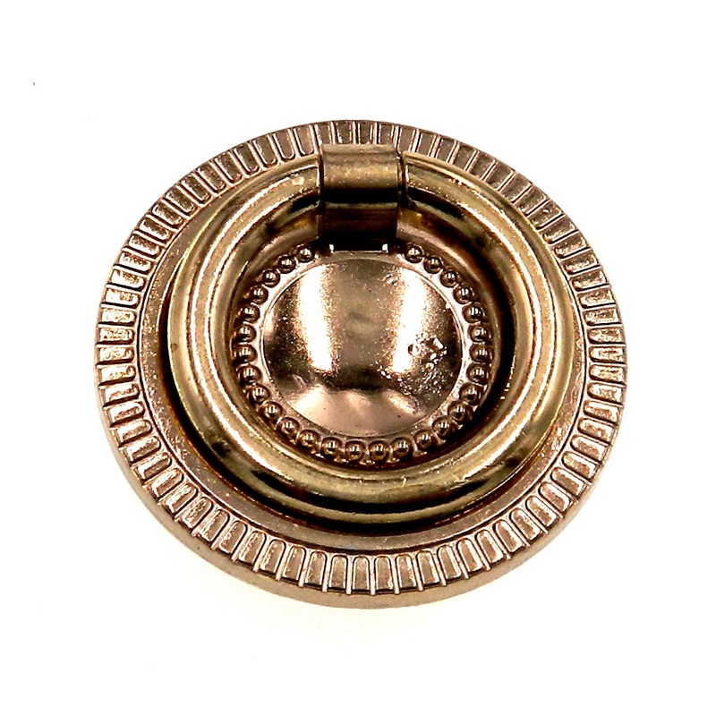 Amerock Furniture Trim Polished Brass 1 3/4 Round Cabinet Knob Pull BP881-3