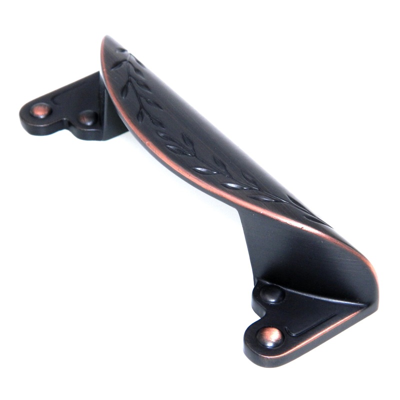 Amerock Nature’s Splendor Oil-Rubbed Bronze 3 Ctr. Vine Drawer Pull BP1582-ORB