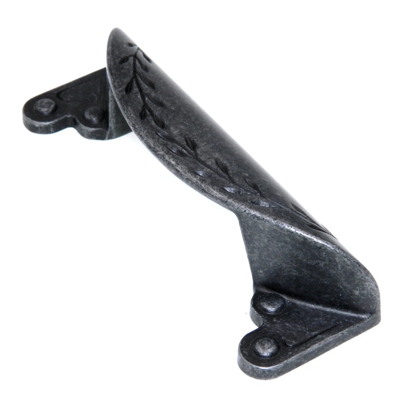 Amerock Nature’s Splendor Wrought Iron Dark 3 Ctr. Vine Drawer Pull BP1582-WID