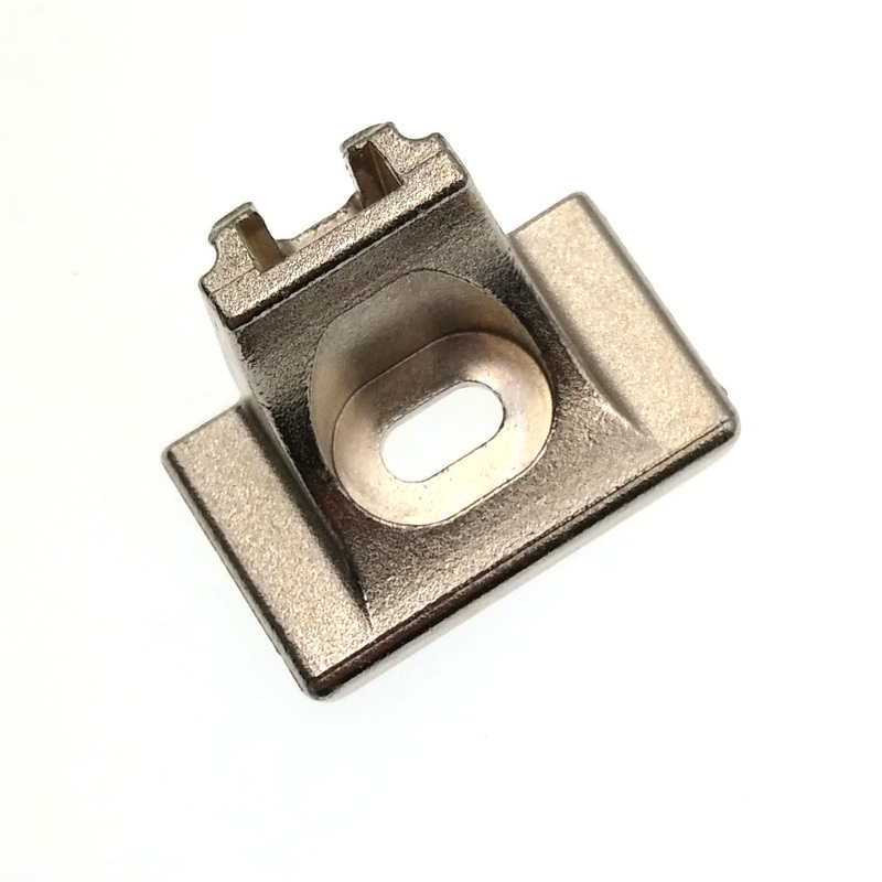 Amerock Nickel 3/8 Overlay Baseplate for System 2000DA Hinge CM2009I-14