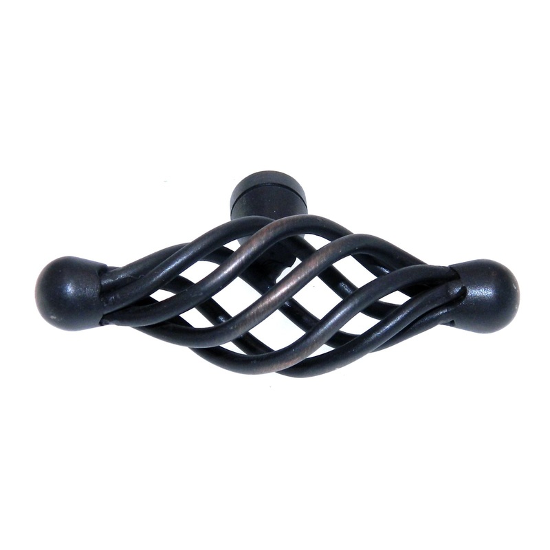 Amerock Oil Rubbed Bronze 2 3/4 Birdcage Cabinet Knob BP19321-ORB