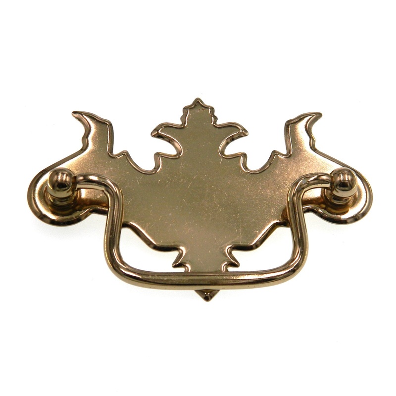Amerock Polished Brass 3 Ctr. Bail Pull Drawer Handle BP871-3