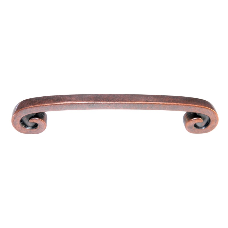 Amerock Swirl’Z Weathered Copper 5 (128mm) Ctr Cabinet Handle BP19260-WC