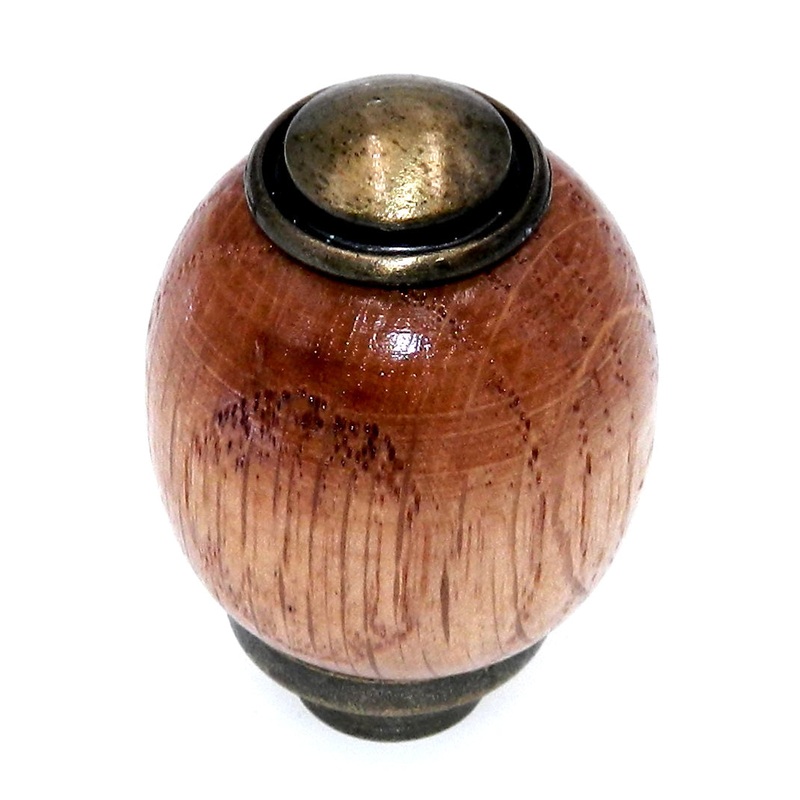 Amerock Traditional Classics Antique Brass 1 1/4 Round Cabinet Knob BP35571-OB