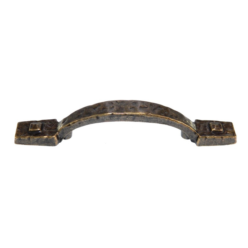 Amerock Traditional Classics Burnished Brass 3 Ctr. Cabinet Handle BP76480-BB