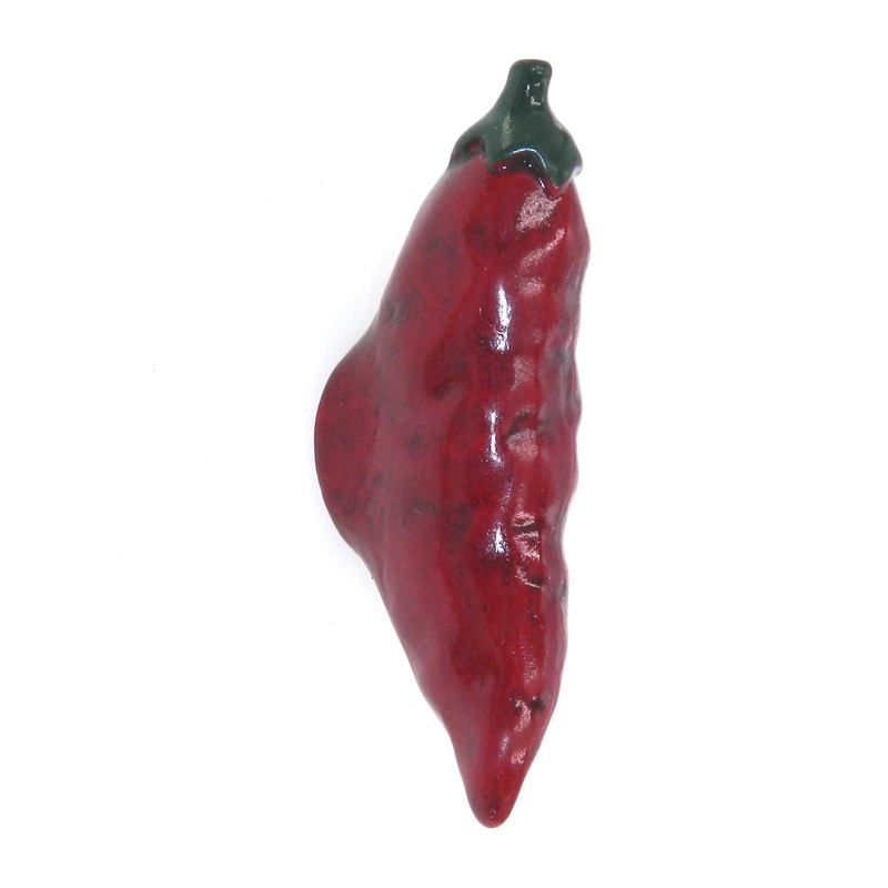 Amerock Veggie’Z Hand Painted 2 7/8 Chili Pepper Cabinet Knob Pull BP9341-HP
