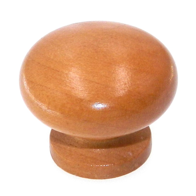 Amerock Woods Spice Maple 1 1/4 Round Furniture Knob BP881-MA2