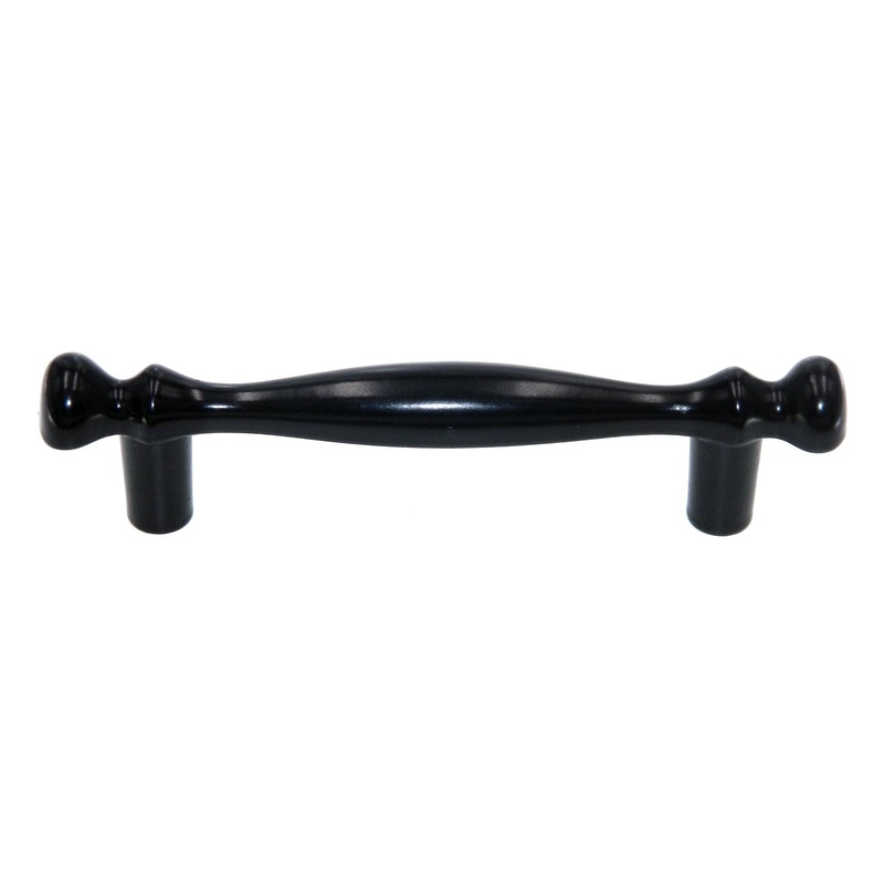 Vintage Amerock Anniversay Black Nickel 3 Ctr. Bar Pull Cabinet Handle BP854-BN
