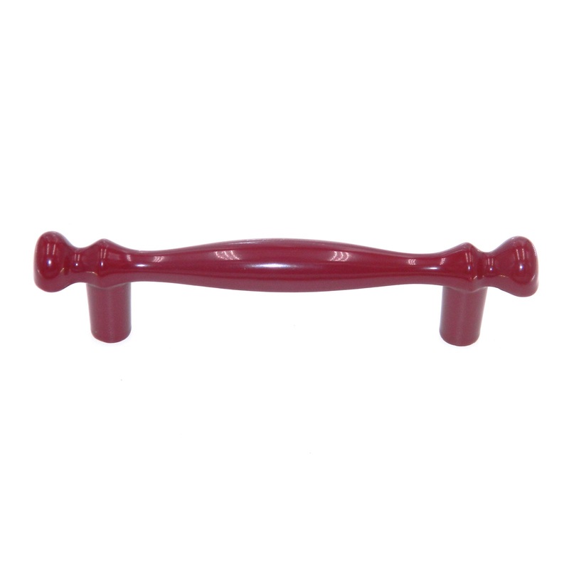 Vintage Amerock Anniversay Cranberry 3 Ctr. Bar Pull Cabinet Handle BP854-CRB
