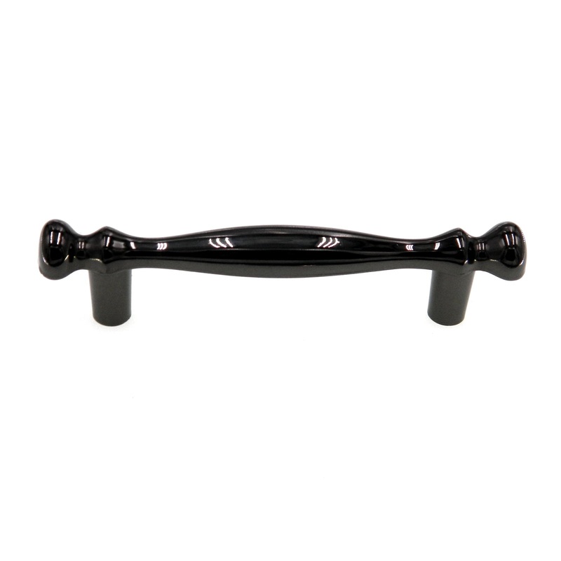 Vintage Amerock Anniversay Matte Black 3 Ctr. Bar Pull Cabinet Handle BP854-MB