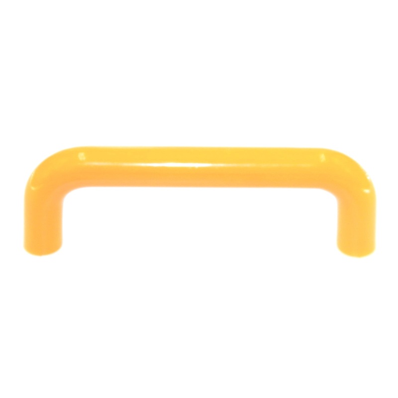 Vintage Amerock Plastics Yellow 3 Ctr. Arch Pull Cabinet Handle BP803-PY