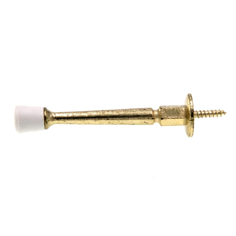 Amerock 3 Door Stop Bright Brass Rigid Sturdy Baseboard Doorstop BP3450-3