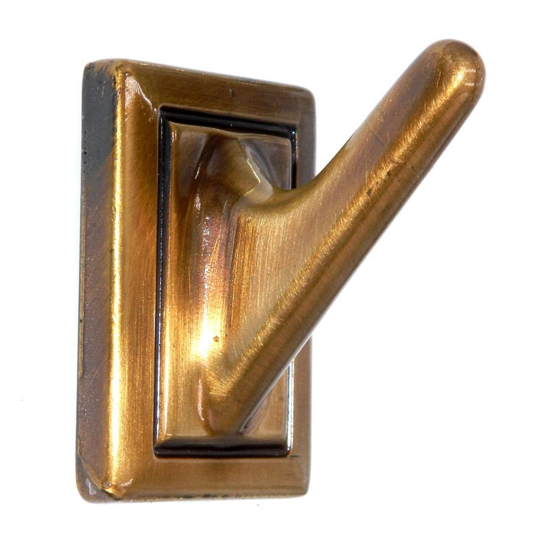 Amerock Accent 2 1/4 Wall-Mounted Decorative Hook Antique English C4354-AE