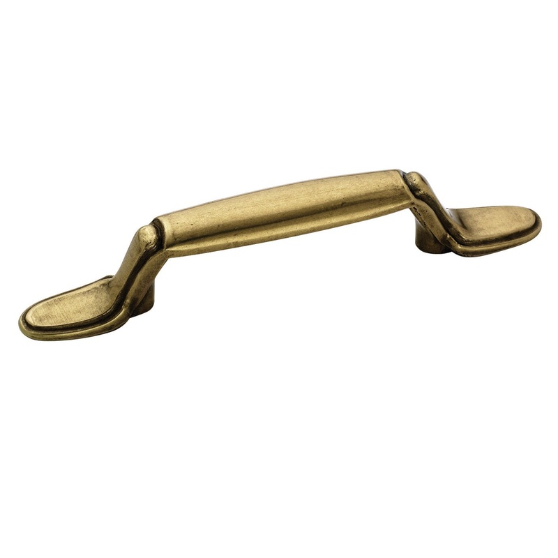 Amerock Allison BP53007-BB Burnished Brass 3cc Arch Cabinet Handle Pull