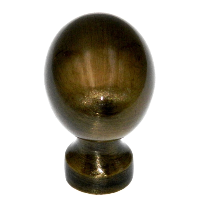 Amerock Allison Elegent Brass 1 3/8 Oval Cabinet Pull Knob BP53014EB
