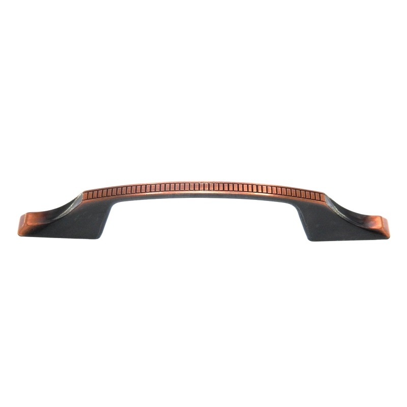 Amerock Classic Accents Antique Copper 3 Ctr Cabinet Arch Pull Handle BP3447-AC