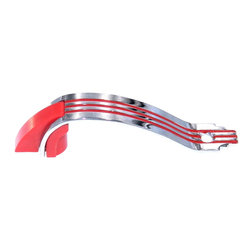 Amerock DeLuxe Polished Chromium 2 1/2 Ctr. Stripes Cabinet Arch Pull EO8215-RD