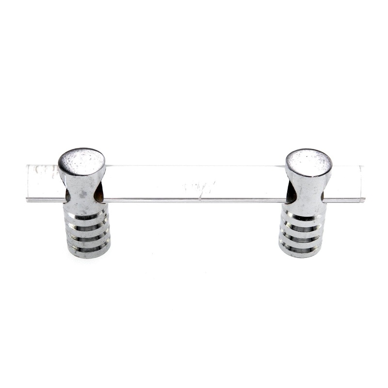Amerock European Designs Chrome 3 Ctr. Drawer Bar Pull Handle BP4300-26